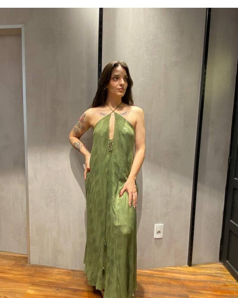 vestido aila Verde
