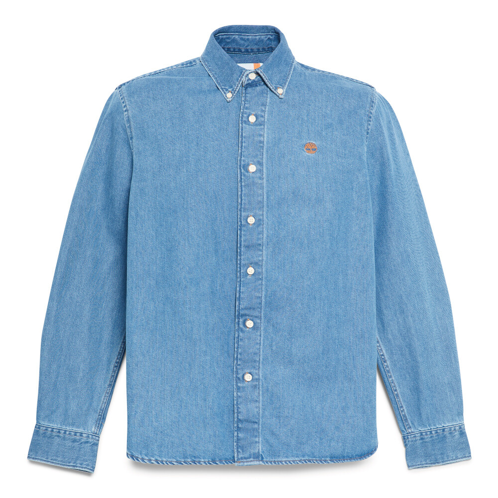 Camisa Denim Hombre Horizon Blue Wash