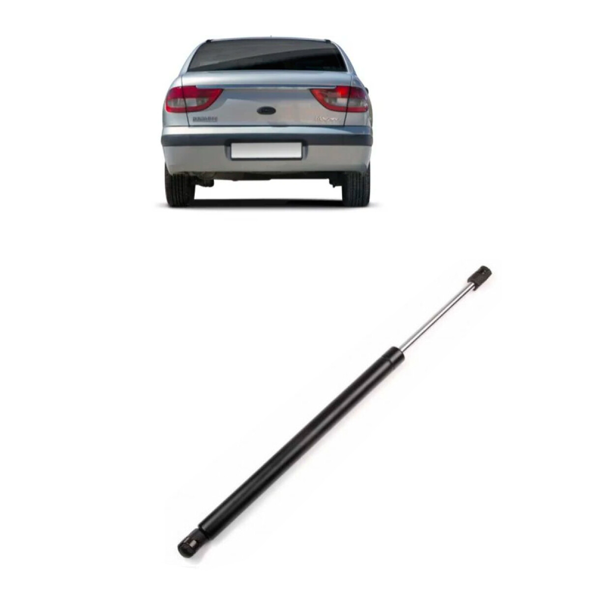 AMORTIGUADOR BAUL RENAULT MEGANE SEDAN 29.8 12.5 17.3 (7700838612) - 