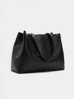 Bolso Shopper Liso negro