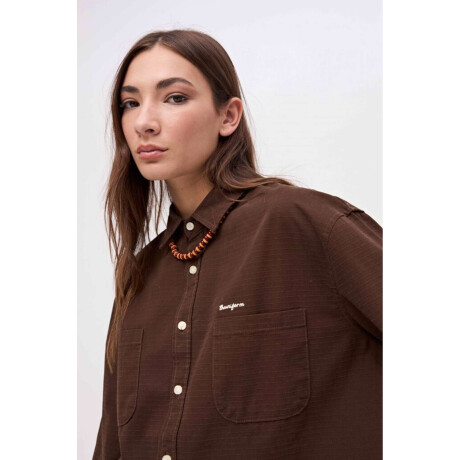 Sobrecamisa Dionne Chocolate