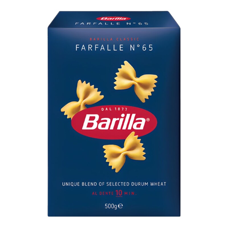 Barilla Pasta Farfalle N 65 500g Barilla Pasta Farfalle N 65 500g