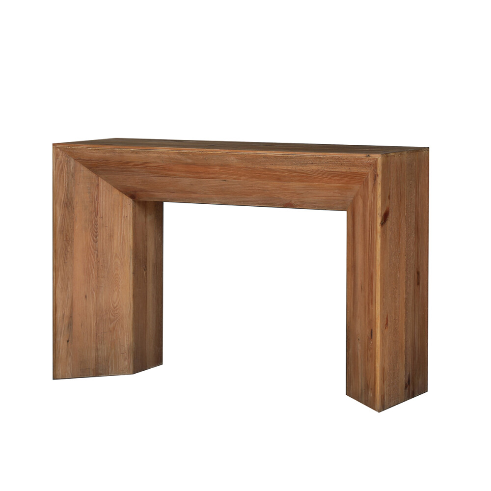 CONSOLA DE ARRIME MESA LATERAL MADERA MACIZA - LÍNEA RÚSTICA CONSOLA DE ARRIME MESA LATERAL MADERA MACIZA - LÍNEA RÚSTICA