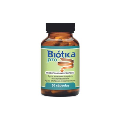 Probióticos Biótica Pro 30 Capsulas Biotica Pro X30