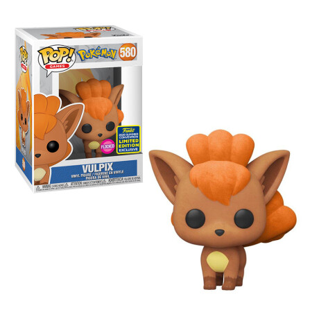 Vulpix Pokemon (Flocked) - 580 [SDCC 2020 Exclusivo] Vulpix Pokemon (Flocked) - 580 [SDCC 2020 Exclusivo]