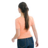 Muvem Ladies Plain V Neck T-Shirt Salmon