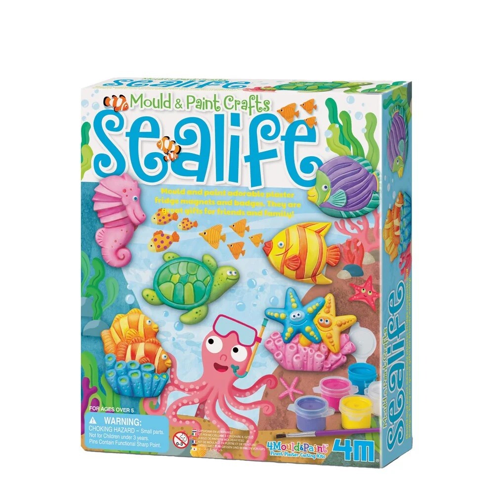 Molde y Set para Pintar SeaLife MOULD AND PAINT SEALIFE