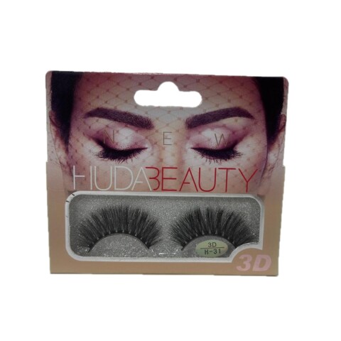 Pestañas postizas 3D Huda Beauty acabado natural Pestañas Postizas 3d Huda Beauty Acabado Natural