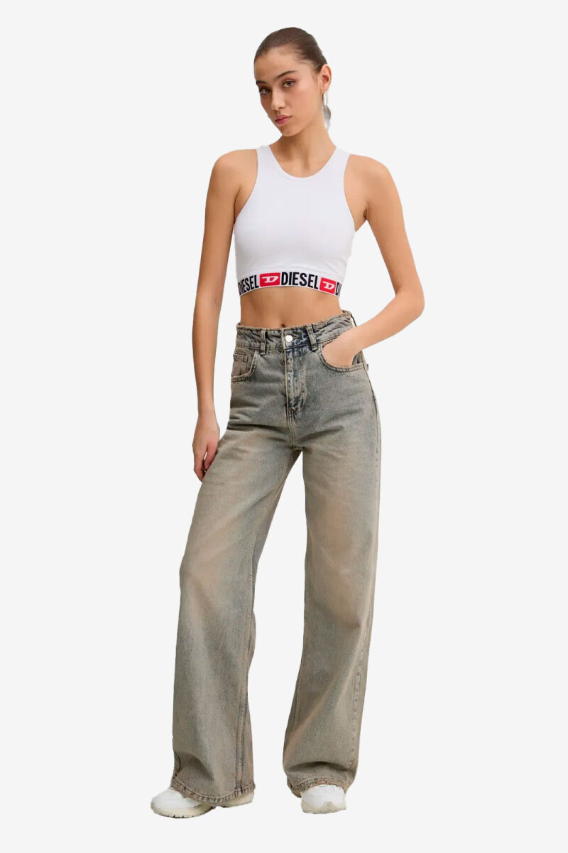 SANDRA-D-CORE TANK Blanco