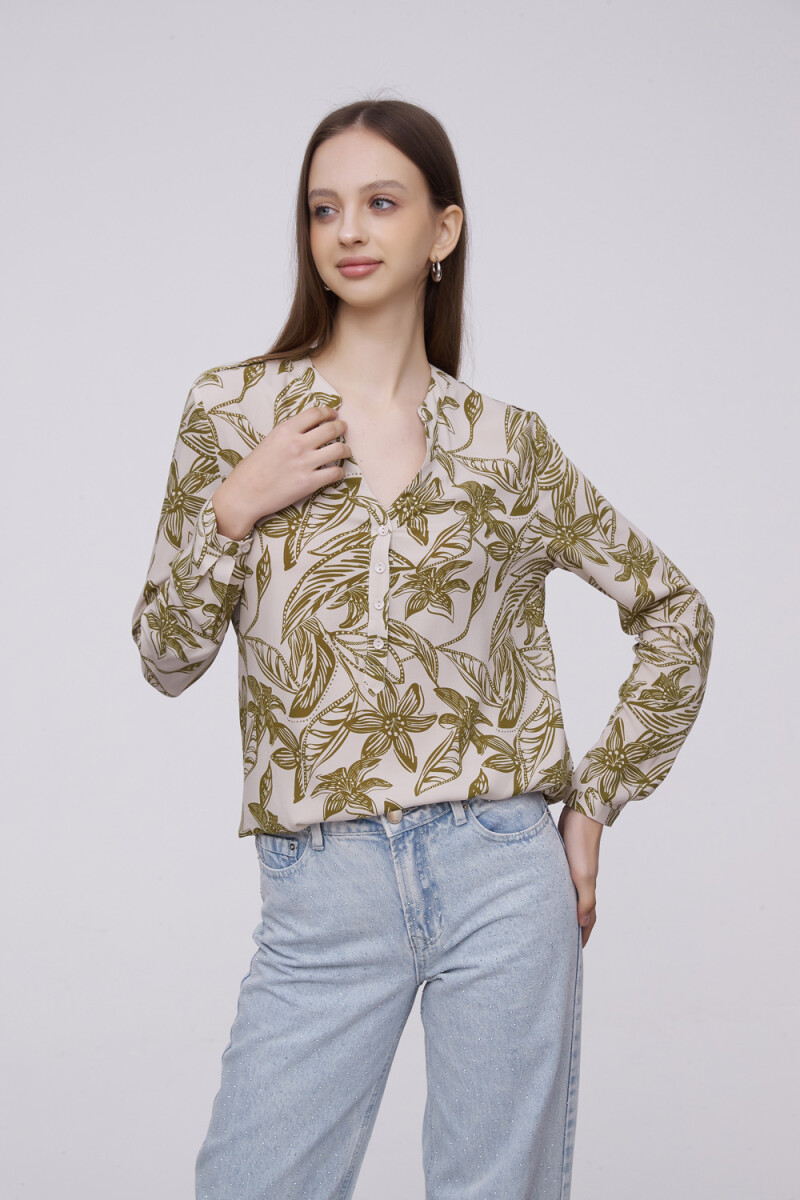 Blusa Yura - Estampado 1 