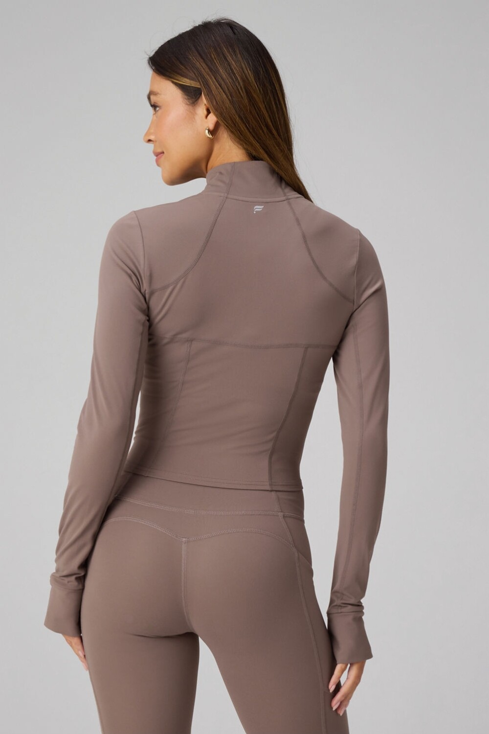 Casaca Perfect Storm Cropped Train Jacket Mujer Desert Shadows