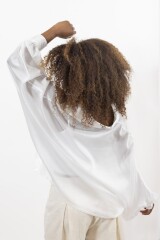 CAMISA TENCEL IRIS BLANCO