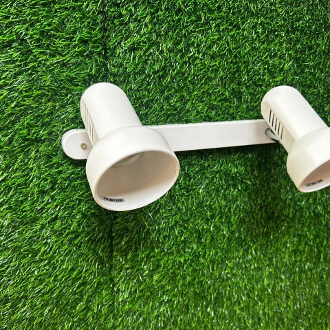 [OUTLET] Luminaria Aplique Spot de Dos Porta Lámparas E27 Blanco [OUTLET] Luminaria Aplique Spot de Dos Porta Lámparas E27 Blanco
