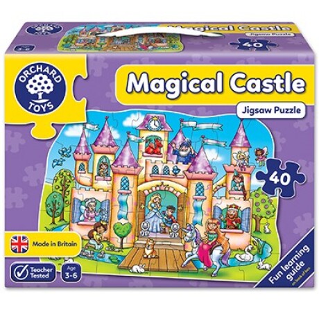 Puzzle de 40 piezas Castillo mágico Puzzle de 40 piezas Castillo mágico