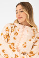 Sweater animal pink sherpa Rosa antique