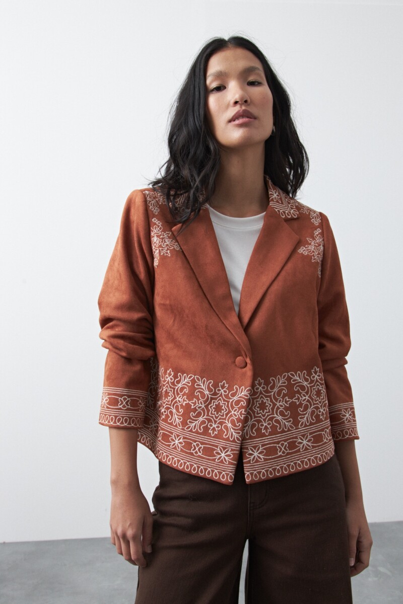 BLAZER LIRA - Cognac 