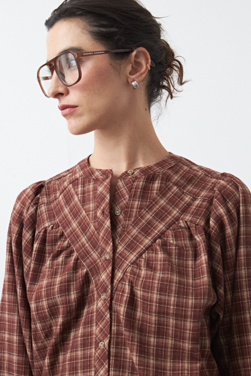 CAMISA LAIDA Ladrillo