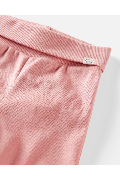 Pack dos pantalones de algodón orgánico Sin color