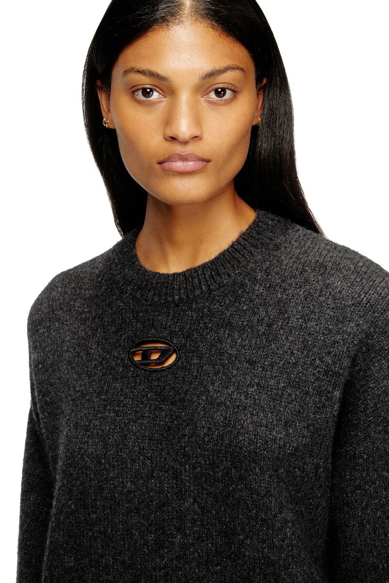 Polerones Para Mujer M-Areeta Knitwear Gris Oscuro