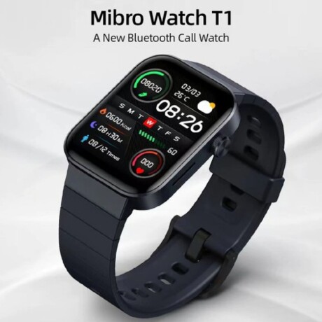 Reloj Inteligente Smartwatch Mibro T1 1.6" Xiaomi Negro Reloj Inteligente Smartwatch Mibro T1 1.6" Xiaomi Negro