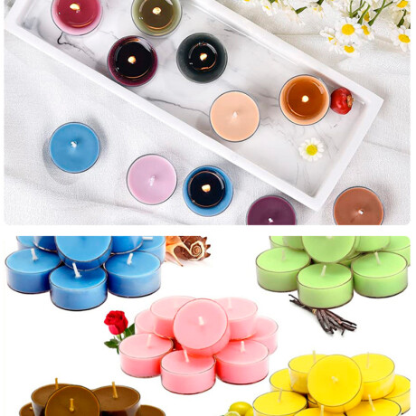 Set De Diferentes Formas x24 Para Crear Velas Set De Diferentes Formas x24 Para Crear Velas