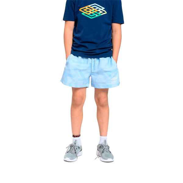 Short Umbro de Baño Ray de Niños - 20206275 Celeste