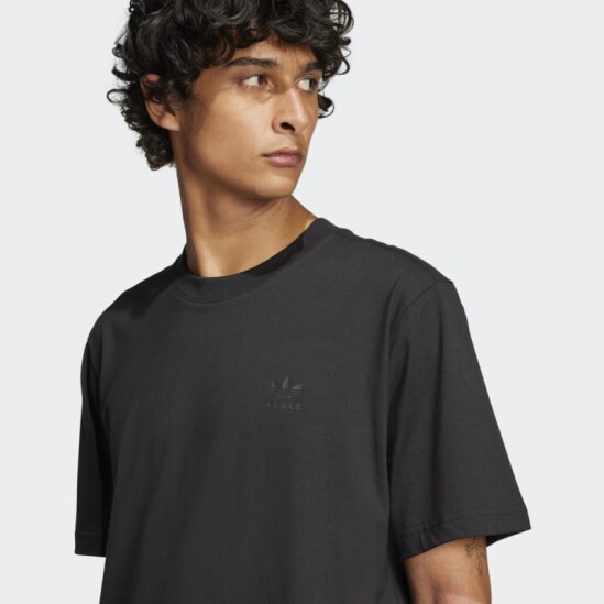 Remera Adidas Trifolio Series Negro