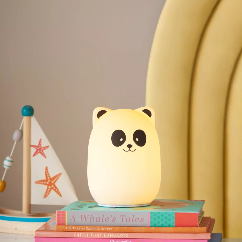 Lampara veladora silicona led PANDA BUBA Lampara veladora silicona led PANDA BUBA