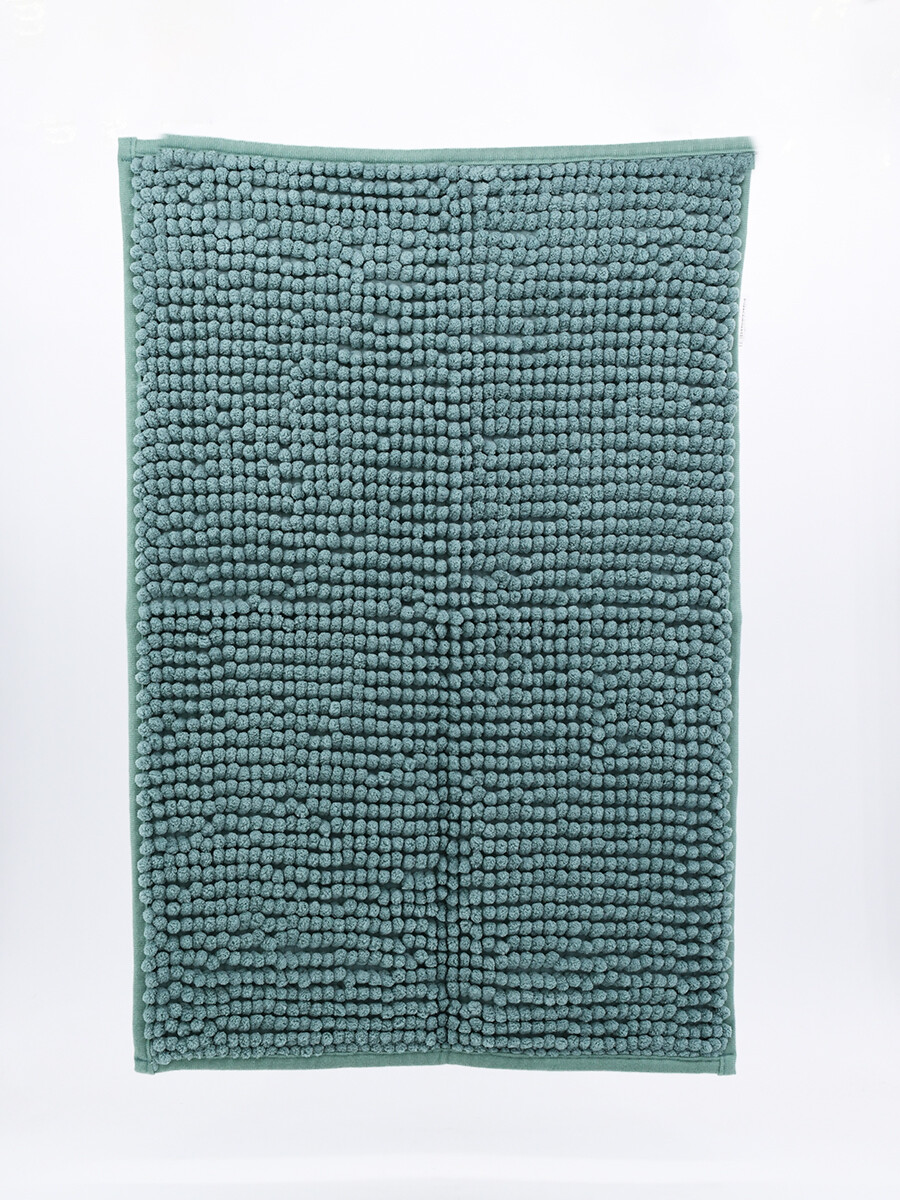 ALFOMBRA DE BAÑO CHENILLE - PETROLEO 