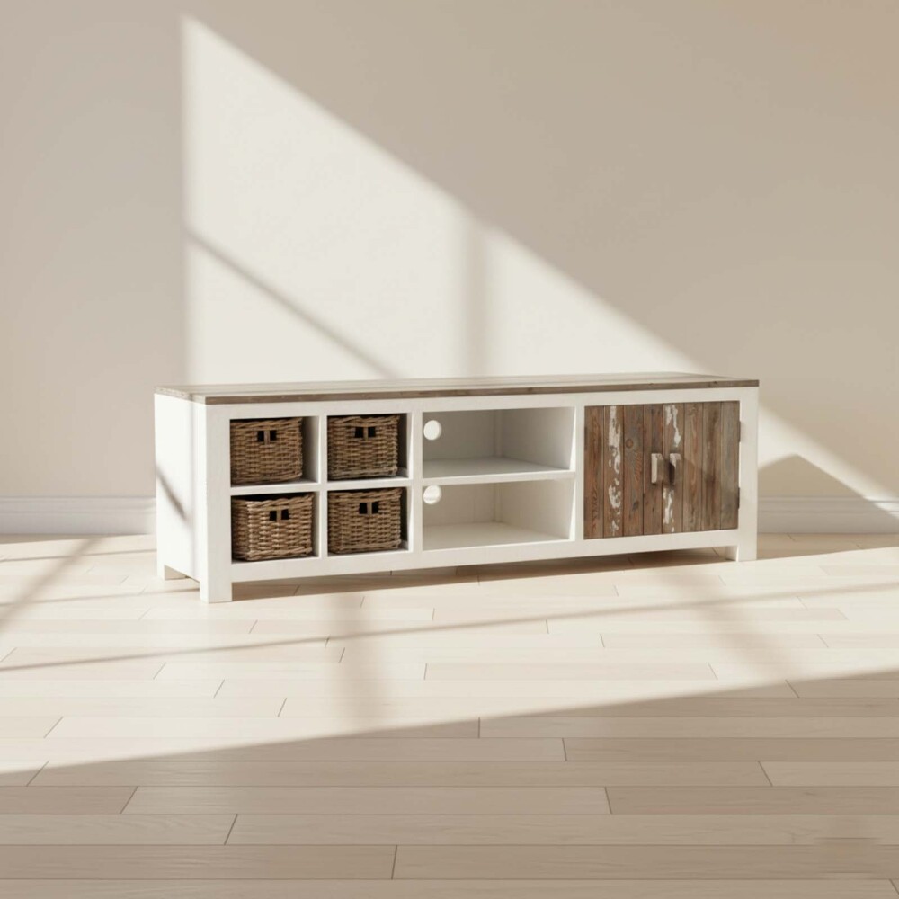 RACK MADERA BLANCO AIM