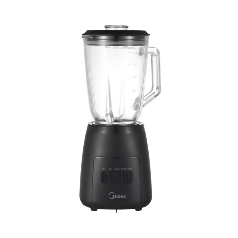 Licuadora Midea Negra 1,5L Jarra de vidrio MJ-BL6014W Licuadora Midea Negra 1,5L Jarra de vidrio MJ-BL6014W
