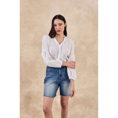 Blusa Calados Blanco