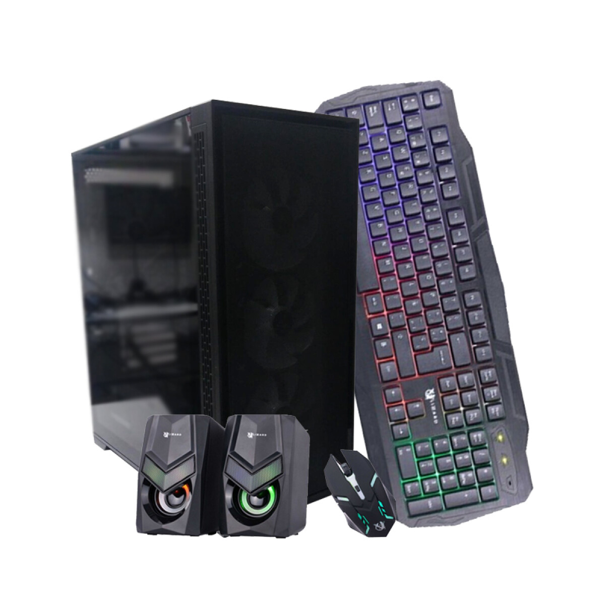 PC GAMER Reacond. Intel i5-10ªGEN. RAM 16GB. Disco Sólido 256 + D. Duro 500GB. Tarjeta Geforce 1650 4GB. Win11 