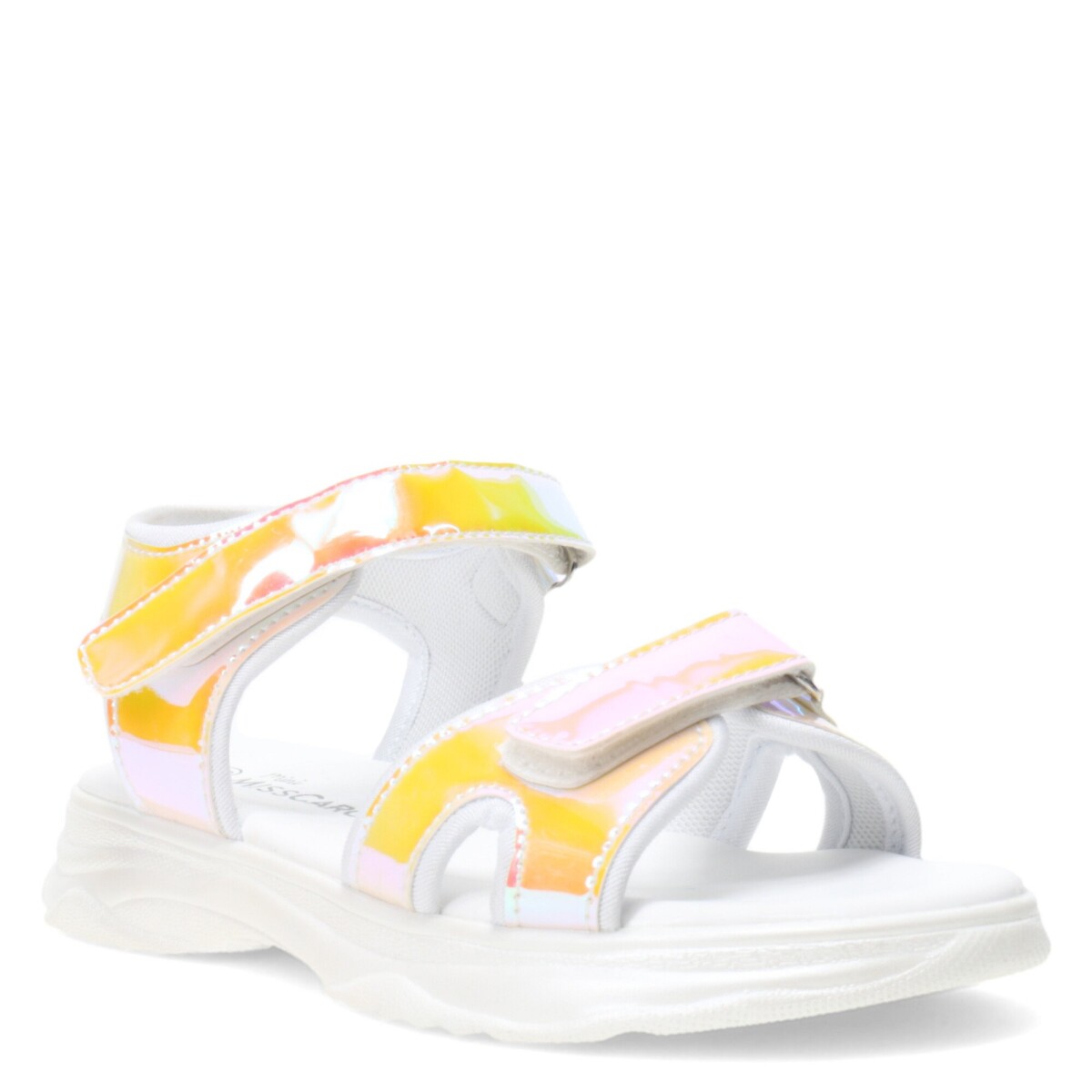 Sandalias de Niña MINI Miss Carol PRAIRE metalizada - Rosado 