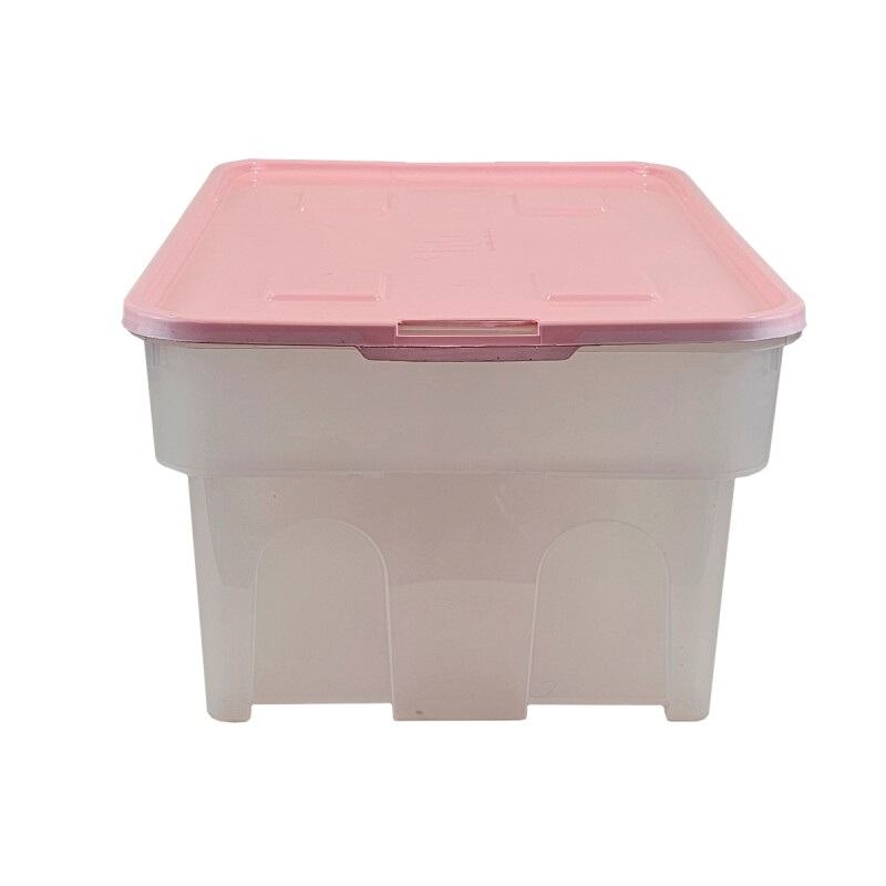 Caja organizadora 65 lts ROSADO