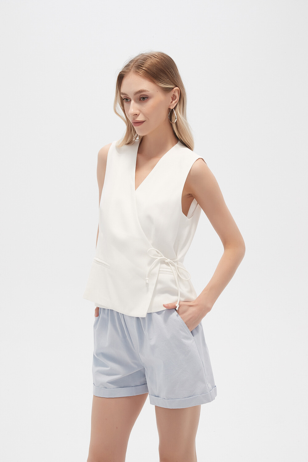 Chaleco Fusta Marfil / Off White