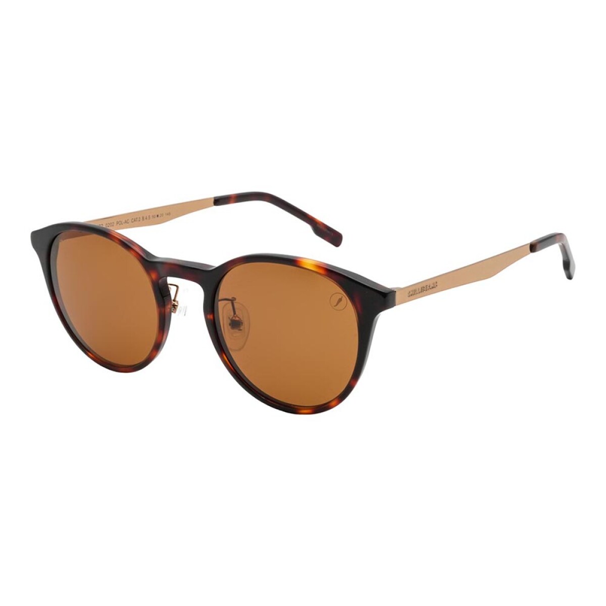 Lentes De Sol Ultralight Redondo De Acetato 
