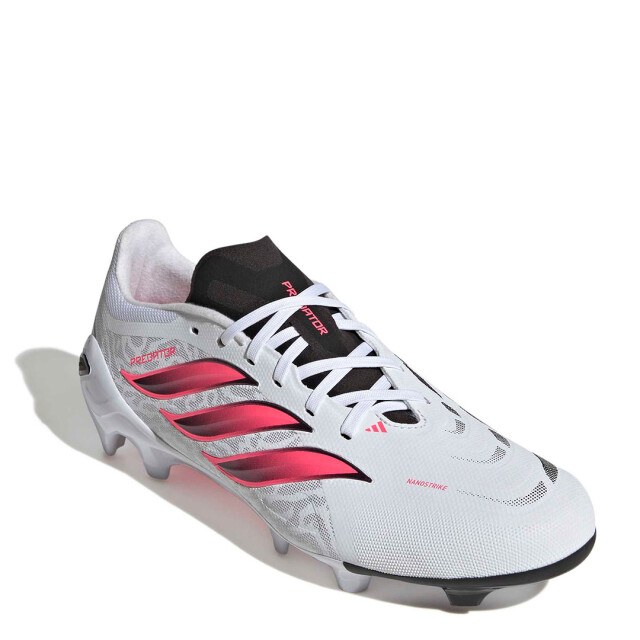 Championes Unisex Adidas Predator League Fg Blanco - Rosado