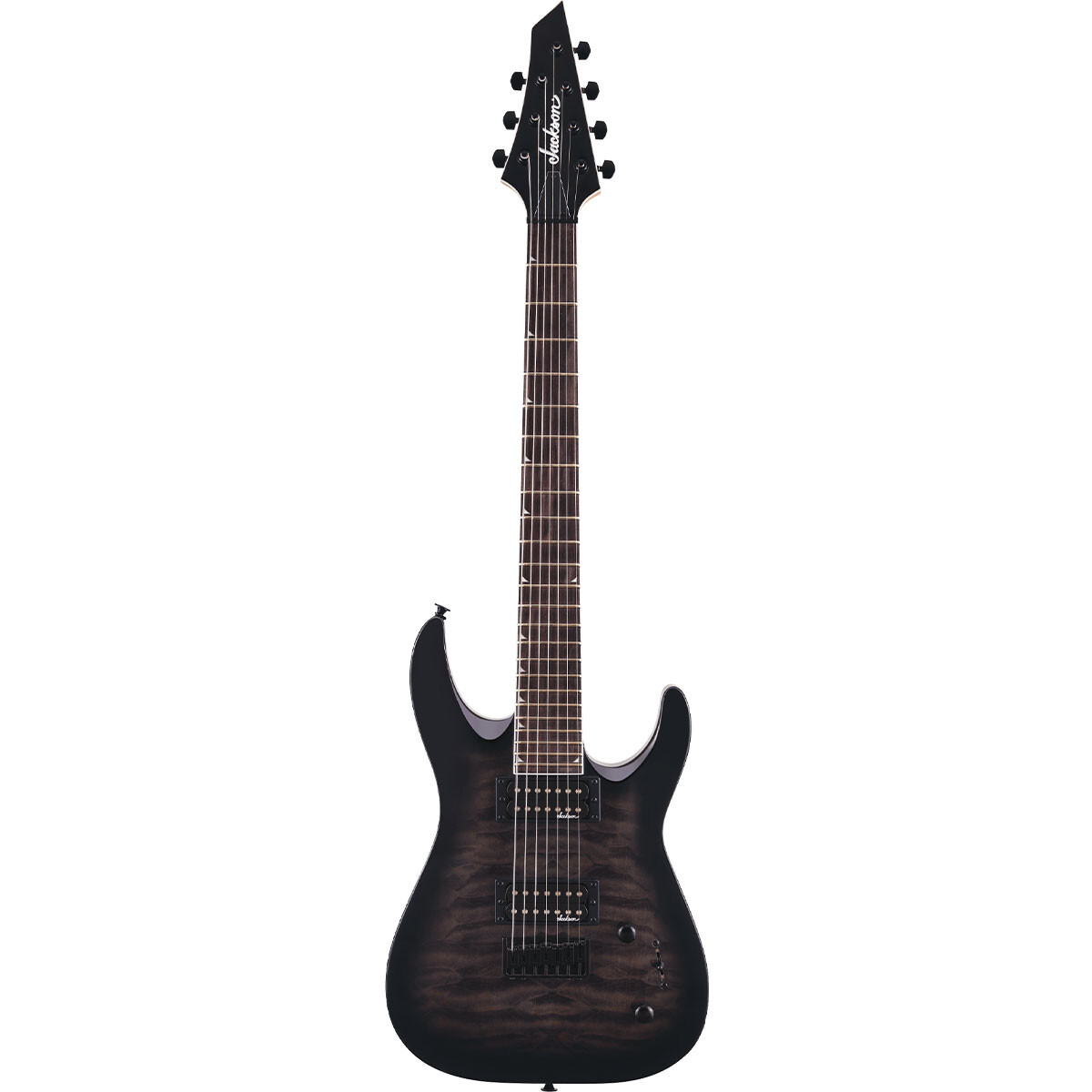 Guitarra Electrica Jackson Js227 Arch Top Transparent Black Burst 