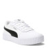 Championes de Mujer Puma Carina 2.0 Wns Blanco - Negro - Plateado