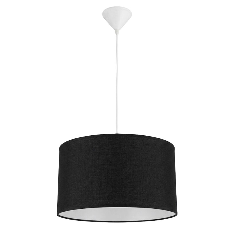 LAMPARA COLGANTE NEGRA Unica