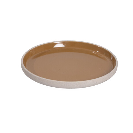 PLATO 20 CM CERAMICA NARANJA RICKY