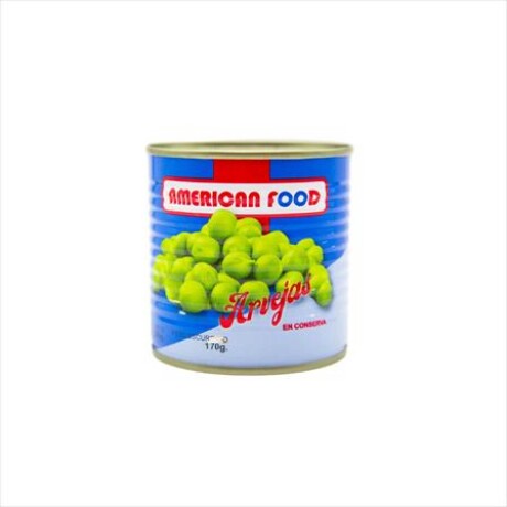 ENLATADO ARVEJAS. AMERICAN FOOD 200grs ENLATADO ARVEJAS. AMERICAN FOOD 200grs