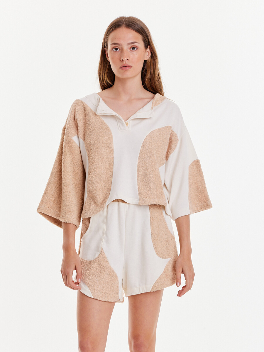 Buzo Ondu towel - Crema 