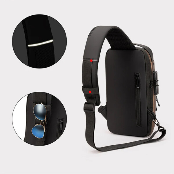 Bolso Bandolera Anti Robo BOLSO BANDOLERA ANTI ROBO WD3516