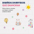 Revestimiento Autoadhesivo Pared Infantil X100 Calidad Variante Animales