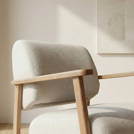 Butaca Toscana - Tela Rústica 218-G2 (Cruda)