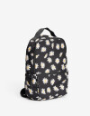 Mochilas Urbanas Nylon Mochila Con Bolsillo Delantero Y Laterales. - Estampado Flores
