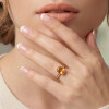 Anillo Aurora de oro amarillo 18k con citrino (ADAPTAMOS NUESTROS ANILLOS A MEDIA *) Anillo Aurora de oro amarillo 18k con citrino (ADAPTAMOS NUESTROS ANILLOS A MEDIA *)
