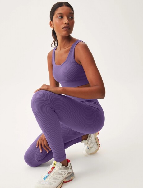 CALZA LEGGINGS DEPORTIVA LILA